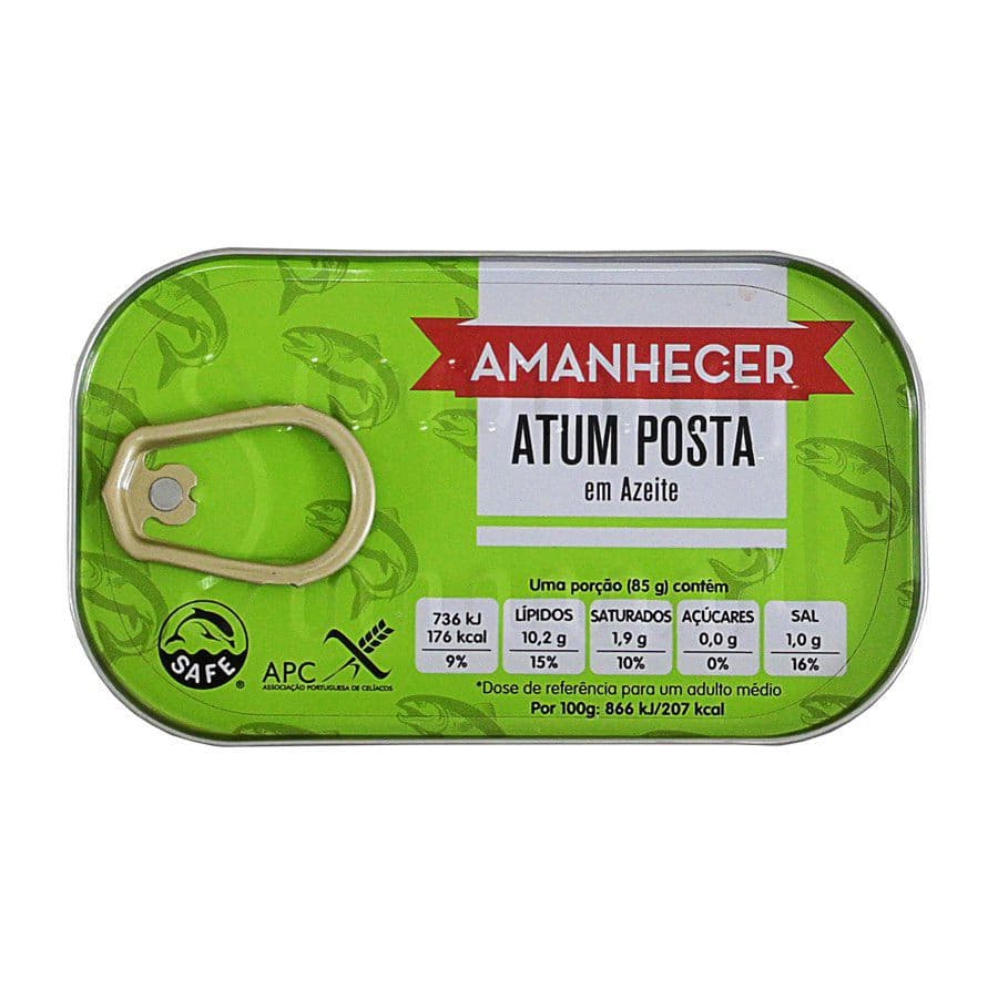 Atum Posta em Azeite Amanhecer 120 Grs