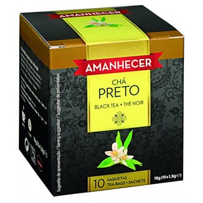 Cha Preto Amanhecer 10 Saq